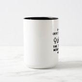 Ik ging er één keer heen tweekleurige koffiemok (Center)