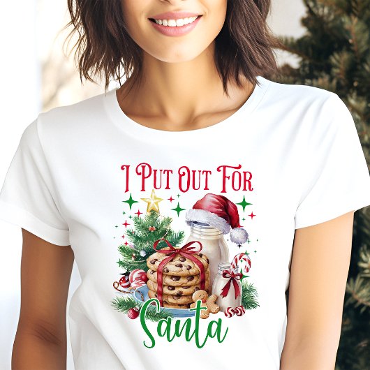 Ik ging eropuit voor Kerstman Grappige Kerst Tri-Blend Shirt