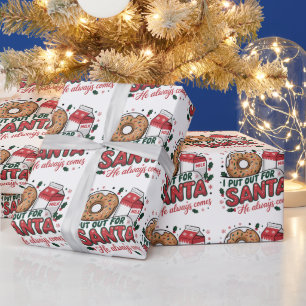 Ik ging eropuit voor Sinterklaas Grappig Kerstfees Cadeaupapier