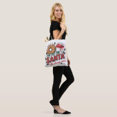 Ik ging eropuit voor Sinterklaas Grappig Kerstfees Tote Bag (Op model)