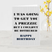 Ik ging... kaart (Gele Bloem)