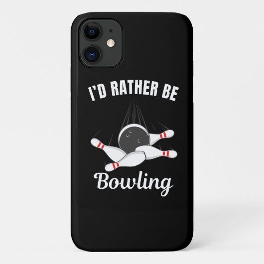 Ik ging liever bowlen Case-Mate iPhone case (Achterkant)