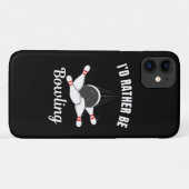Ik ging liever bowlen Case-Mate iPhone case (Achterkant (horizontaal))