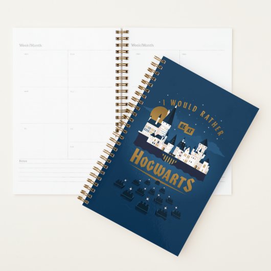 Ik Ging Liever Naar HOGWARTS™ Abstracte Boottocht Planner (Display)