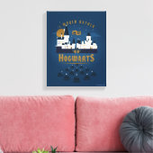 Ik Ging Liever Op De HOGWARTS™ Abstracte Bootreis Canvas Afdruk (Insitu (Woonkamer))