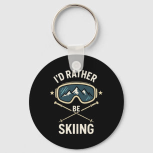 Ik ging liever skiën - Freestyle skireis  Sleutelhanger