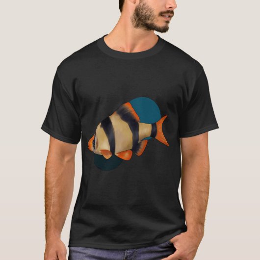 Ik ging liever vissen  t-shirt (Voorkant)