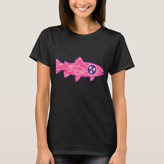 Ik ging liever vissen t-shirt (Voorkant)