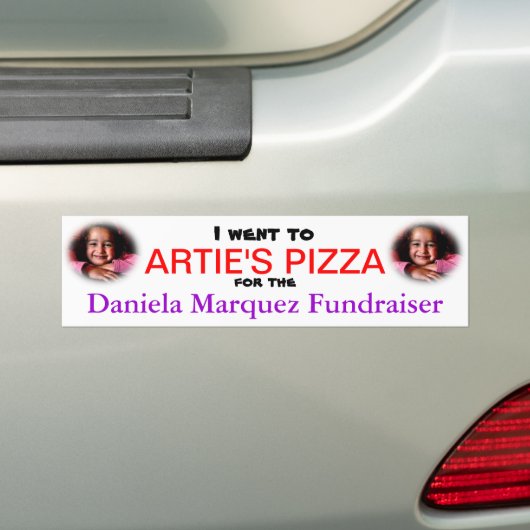 Ik ging naar Artie's Bumpersticker (Op auto)