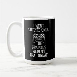 Ik ging naar buiten - Grappige Gamer Koffiemok