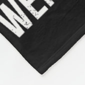 Ik ging naar buiten toen de graphics niet zo goed fleece deken (Hoek)