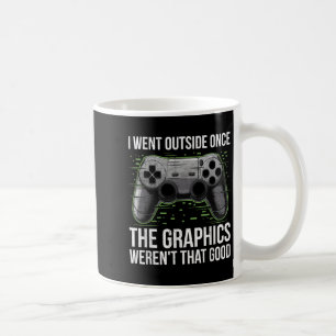 Ik ging naar buiten zodra de graphics zo goed ging koffiemok