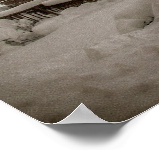 Ik ging naar het Bos Poster (Hoek)