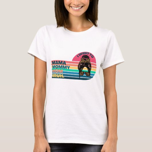 Ik ging naar mama om mama te kneuken. t-shirt (Voorkant)