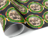 Ik ging naar Safari Elephant Swim Cadeaupapier (Rol Hoek)