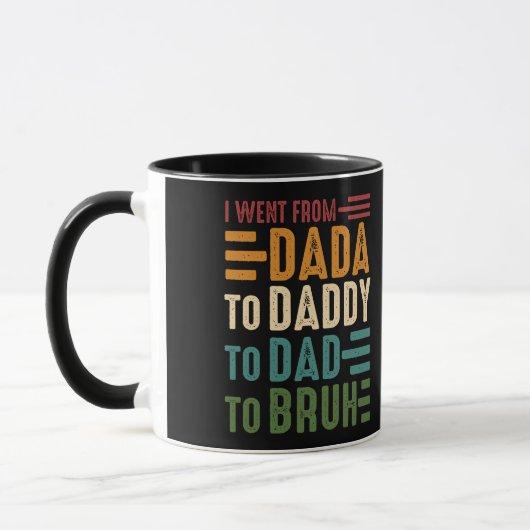 Ik ging van Dada naar Daddy naar Pa naar Bruh Mok (Links)