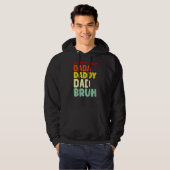 Ik ging van Dada naar papa naar papa. Hoodie (Voorkant volledig)
