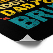 Ik ging van Dada naar Papa naar papa naar BRUH Coo Poster (Hoek)