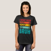 Ik ging van mama naar mama naar mama. t-shirt (Voorkant volledig)