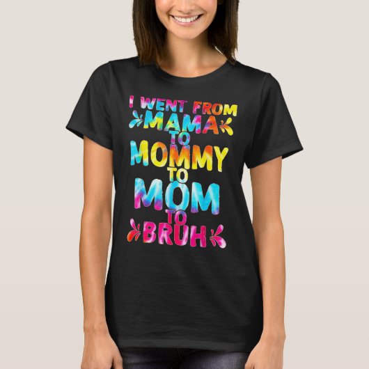 Ik ging van mama naar mama naar mama. t-shirt (Voorkant)