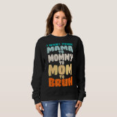 Ik ging van mama naar mama naar mama. trui (Voorkant volledig)