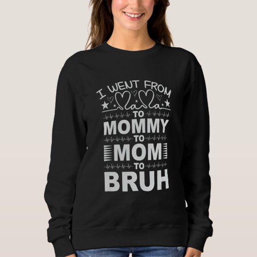 Ik ging van mama naar mama naar mama. trui (Voorkant)