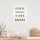 ik ging van mama naar mammie.png poster (Keuken)