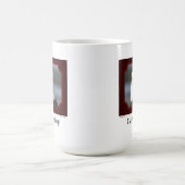 "Ik glimlach!" Bald Eagle Koffiemok (Center)