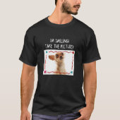 Ik glimlach om het Afbeelding Chihuahua Dog Meme T-shirt (Voorkant)