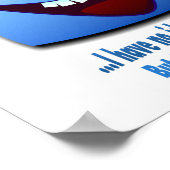 Ik glimlach omdat...V2 Poster (Hoek)