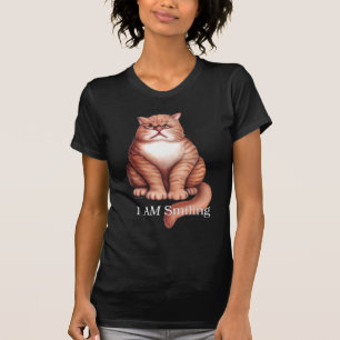 Ik glimlach. t-shirt