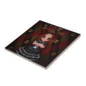 Ik glimlach tegeltje (Zijkant)