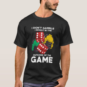 Ik gok niet dat ik investeer in het resultaat van t-shirt