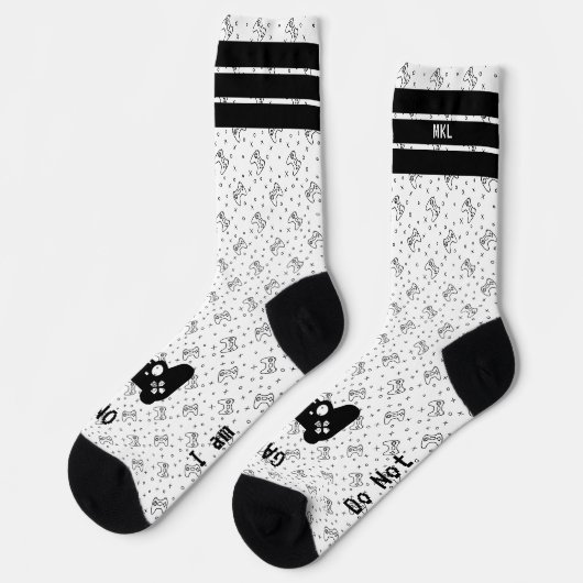 Ik gok witte Sokken (Links)