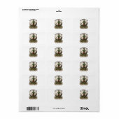 Ik golf liever etiket (Full Sheet)