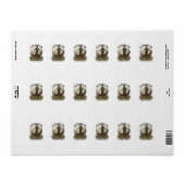 Ik golf liever etiket (Full Sheet)