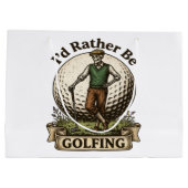 Ik golf liever groot cadeauzakje (Achterkant)