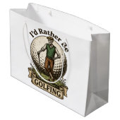 Ik golf liever groot cadeauzakje (Achterkant Gekanteld)