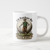 Ik golf liever grote koffiekop (Rechts)