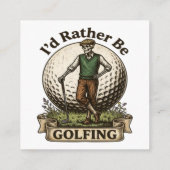 Ik golf liever informatiekaartje (Achterkant)