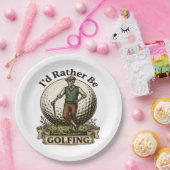 Ik golf liever papieren bordje (Feest)