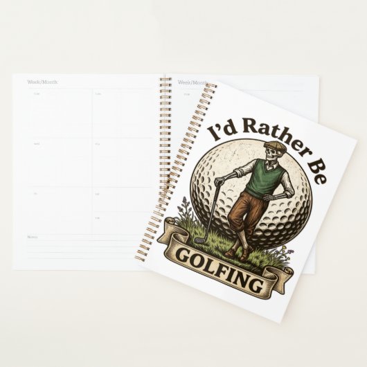 Ik golf liever planner (Display)