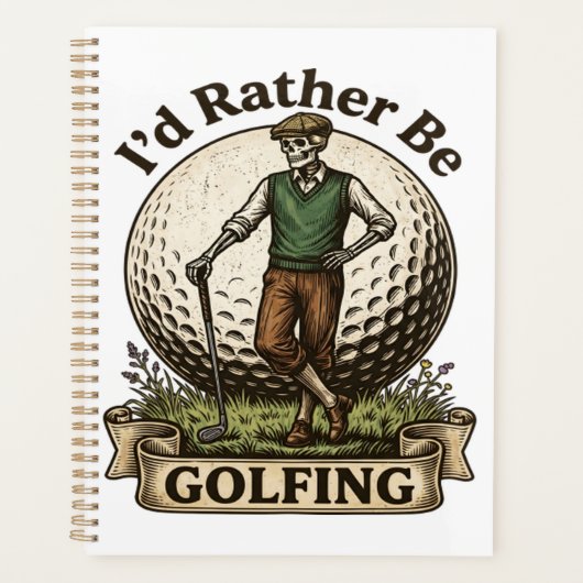 Ik golf liever planner (Voorkant)