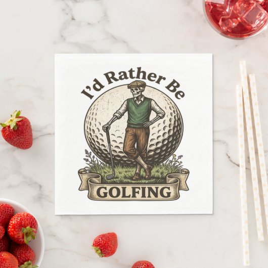Ik golf liever servet (Insitu)
