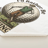Ik golf liever sherpa deken (3/4)