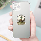 Ik golf liever sticker (Telefoon)
