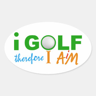 IK GOLF STICKERS