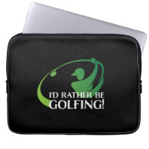 Ik Golfer Liever Moderne Golfer Sport Zwart L