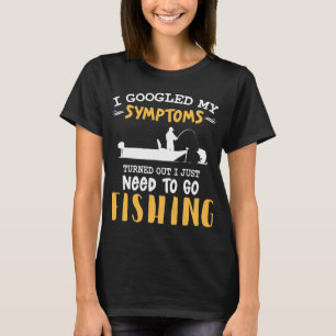 Ik googelde mijn symptomen en het bleek dat ik gew t-shirt