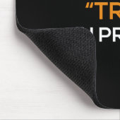 Ik googelde mijn symptomen en ik heb alleen Trump  Muismat (Hoek)